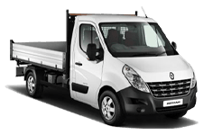 Van Hire South Hams - White 3.5 Tonne Folkestone Tipper Transit - Van hire South hams
