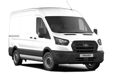 Van Hire South Hams - White Ford Transit SWB - Van hire South hams